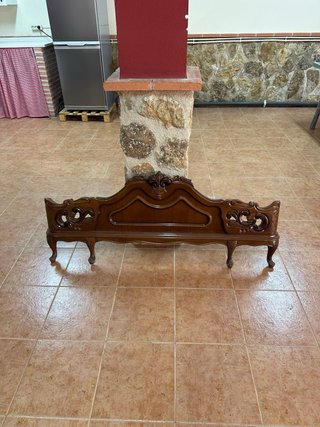 Cama de madera completa