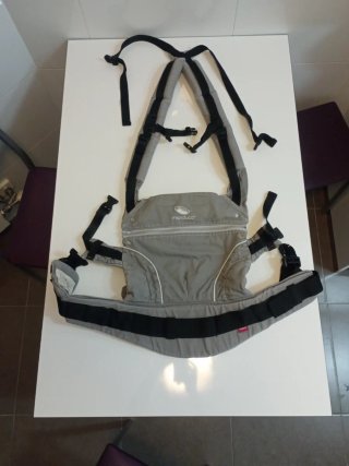 Mochila Portabebés Manduca Gris