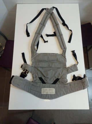 Mochila Portabebés Manduca Gris