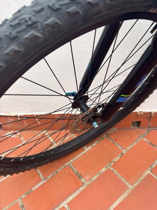 Bicicleta de Montaña Azul