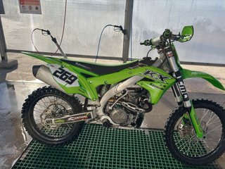 Kawasaki KXf 450 Motocross Verde