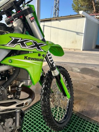 Kawasaki KXf 450 Motocross Verde