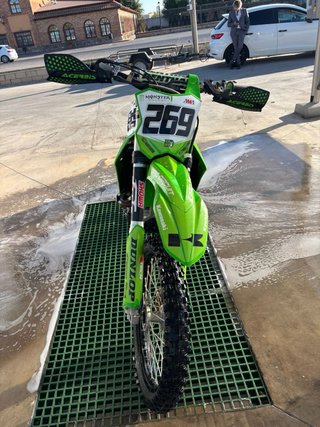 Kawasaki KXf 450 Motocross Verde