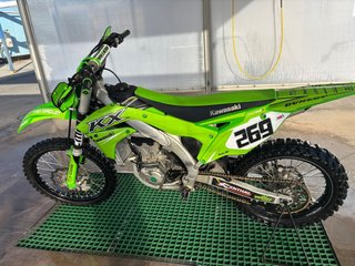 Kawasaki KXf 450 Motocross Verde
