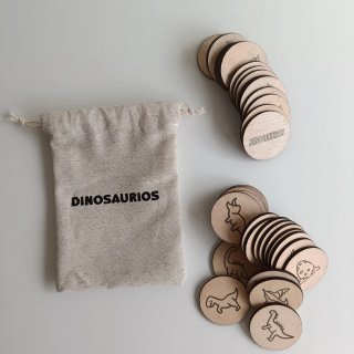 Juego memoria dinosaurios 36 piezas