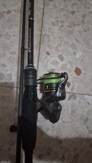Vendo kit de pesca Spinning
