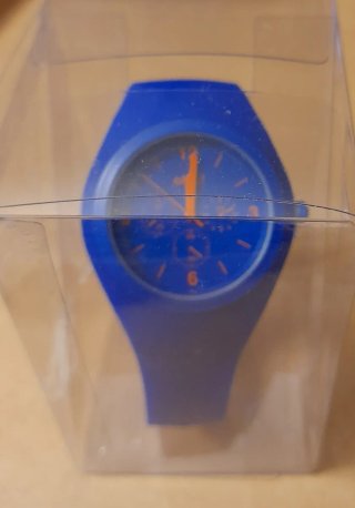 Reloj Ola! Azul y Naranja