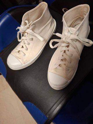 Zapatos/botas para costalero blancas
