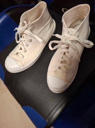 Zapatos/botas para costalero blancas
