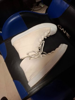 Zapatos/botas para costalero blancas