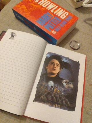 HARRY POTTER & HALF BLOOD PRINCE (ADULT COVER)