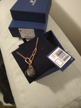 Collana Swarovski placcata oro