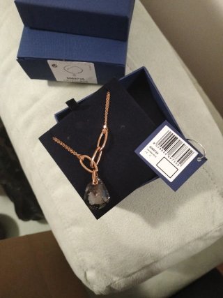 Collana Swarovski placcata oro
