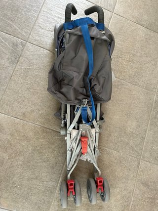 Maclaren Quest Sport silla de Paseo Azul-Plateado