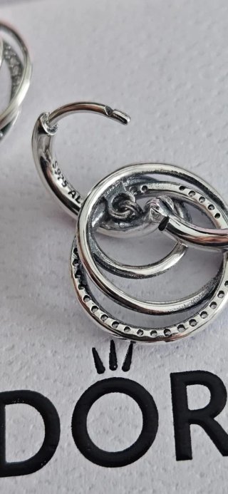 Pendientes Aro Plata Pandora