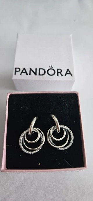 Pendientes Aro Plata Pandora