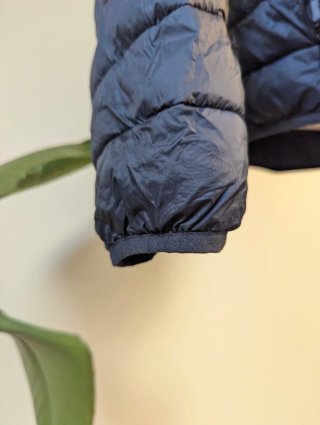 Chaqueta acolchada unisex negra