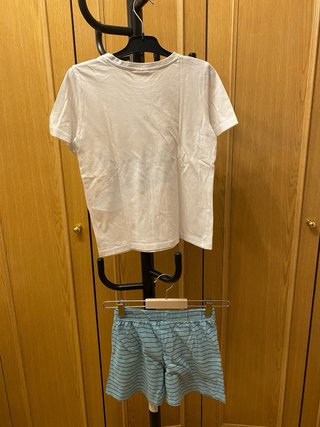 Lote de 2 Pijamas de manga corta.T11 años.