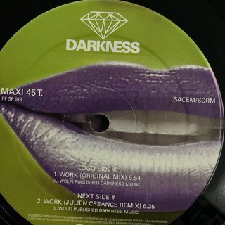 Vinilo Laurent Wolf - Work