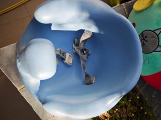 Bumbo Silla Bebé Azul