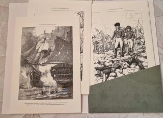 Láminas Ilustradas Episodios Nacionales.