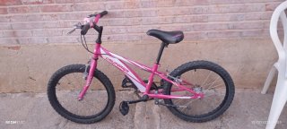 Bicicleta niña California Sprint rosa