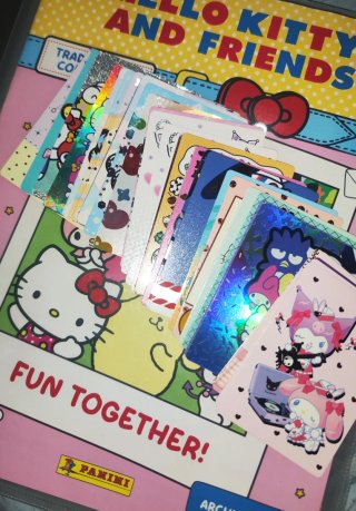 Cartas Coleccionables Hello Kitty Panini