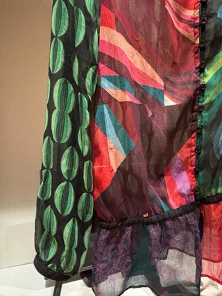 Blusa transparente Desigual