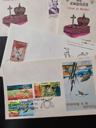 Lote sobres España +100