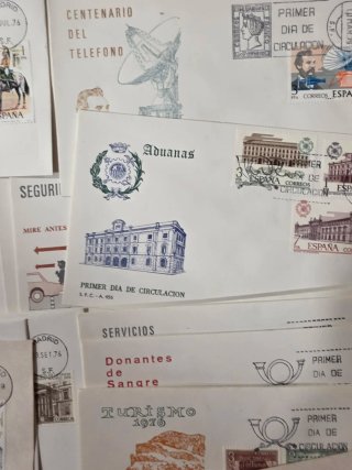 Lote sobres España +100