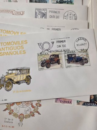 Lote sobres España +100
