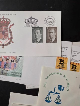 Lote sobres España +100