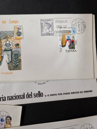 Lote sobres España +100