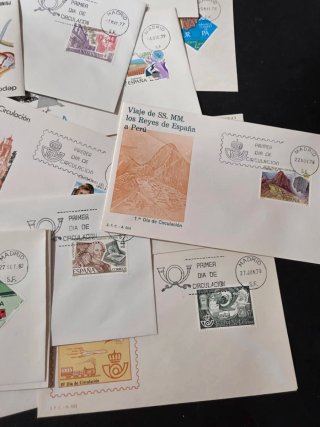Lote sobres España +100