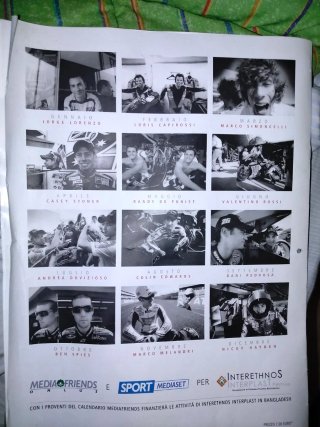 Calendario 2011 moto gp
