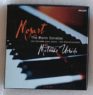 Box 5 CDMozart: Piano Sonatas-Mitsuko Uchida