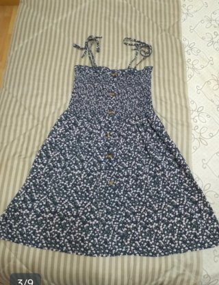 Vestido de tirantes de Shein, talla S