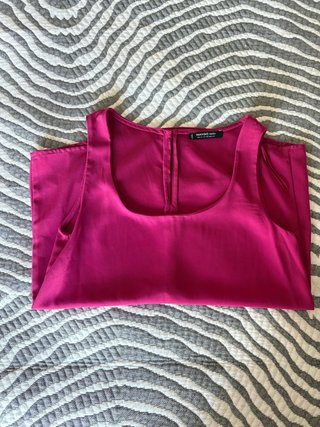 Camiseta Mango Rosa Talla M