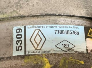Compresor aire renault 7700105765 megane 1.9 60653