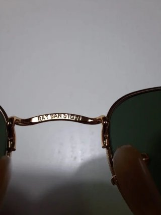 Gafas Ray-Ban Hexagonales Doradas