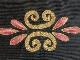 Pantalón de pana bordado Zingara