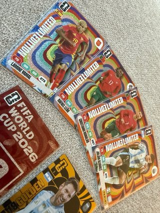 Panini Adrenalyn - Lote Edición Limitada y Messi