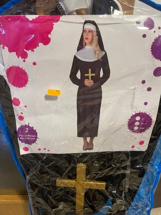 Disfraz Monja Talla M-L