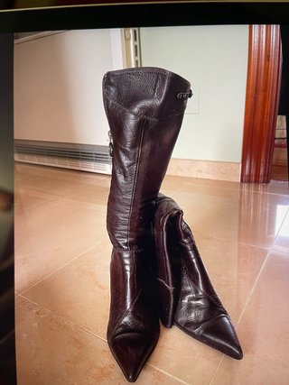 Botas de piel mujer