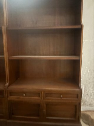 Estantería madera maciza antigua
