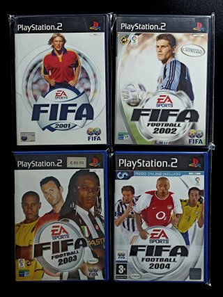 Colección FIFA Football PS2 2001-2014