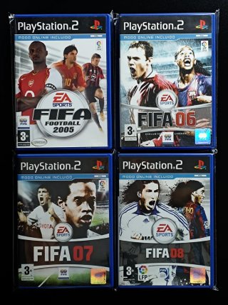 Colección FIFA Football PS2 2001-2014