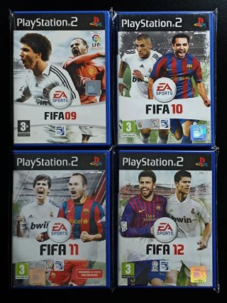 Colección FIFA Football PS2 2001-2014
