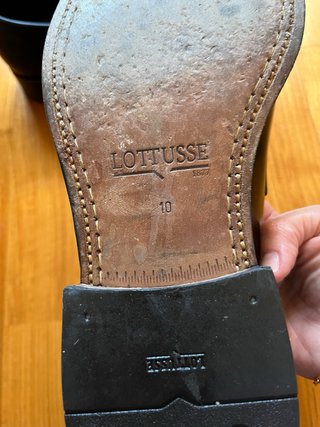 Zapatos Lottusse Negros Hombre
