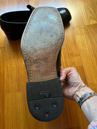 Zapatos Lottusse Negros Hombre